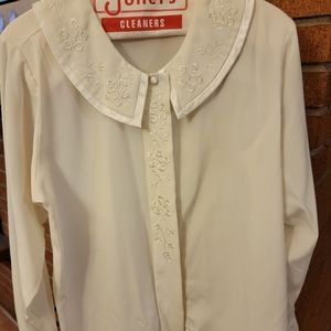 Yves St Clair dressy blouse Vintage 90's sz 12